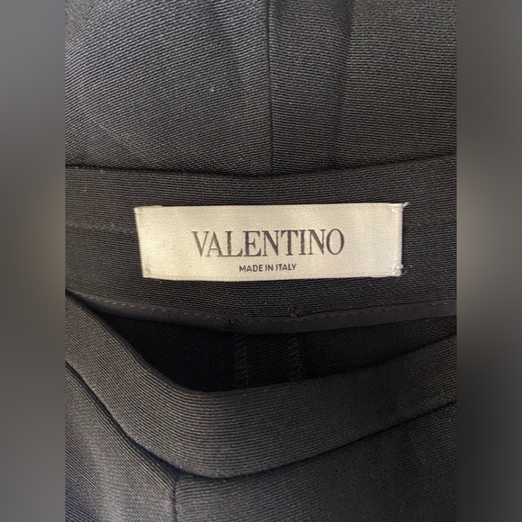 Valentino S/S 21’ Stretch Crepe Wool Silk Bermuda Shorts $1250 Size 36 Resort - Picture 8 of 16